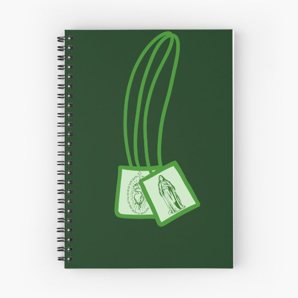 Item preview, Green Scapular (Catholic) graphic art designed and sold by TheCatholicLady.