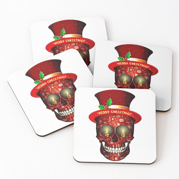 Aperçu de l'œuvre Christmas skull créée et vendue par Chiodigno.