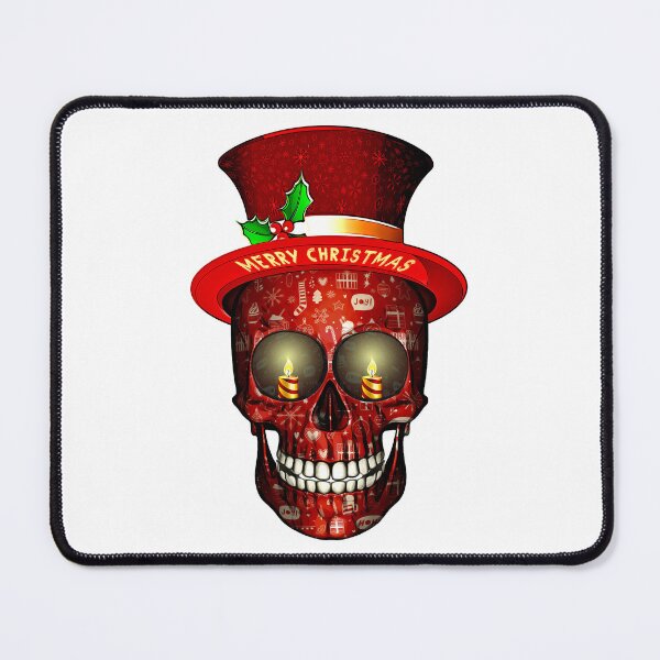 Aperçu de l'œuvre Christmas skull créée et vendue par Chiodigno.