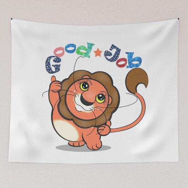 Item preview, Lion - good job  designed and sold by Shirley cute art .