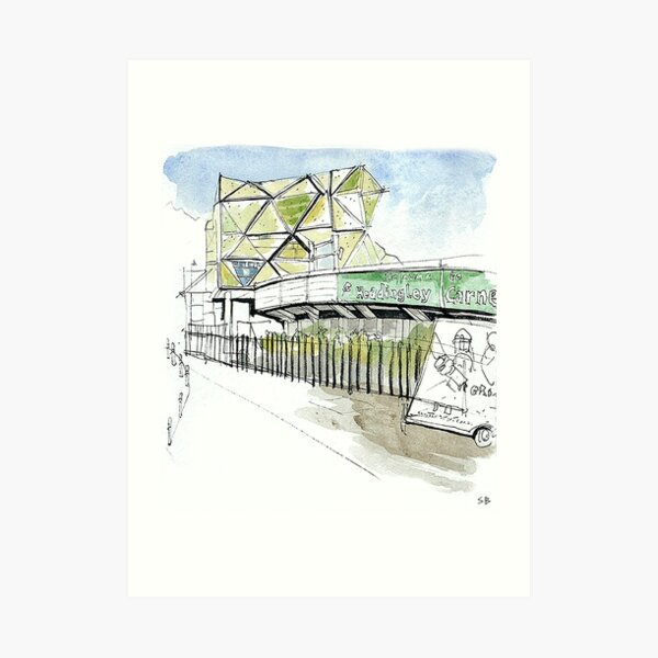 Headingley Carnegie, Leeds Art Print