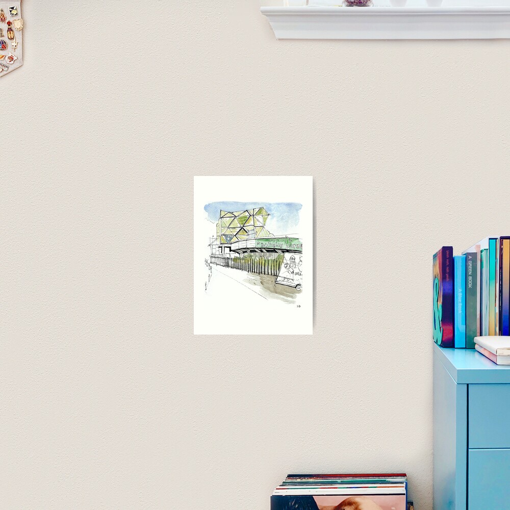 Headingley Carnegie, Leeds Art Print
