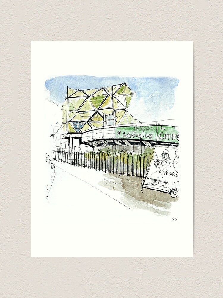 Alternate view of Headingley Carnegie, Leeds Art Print