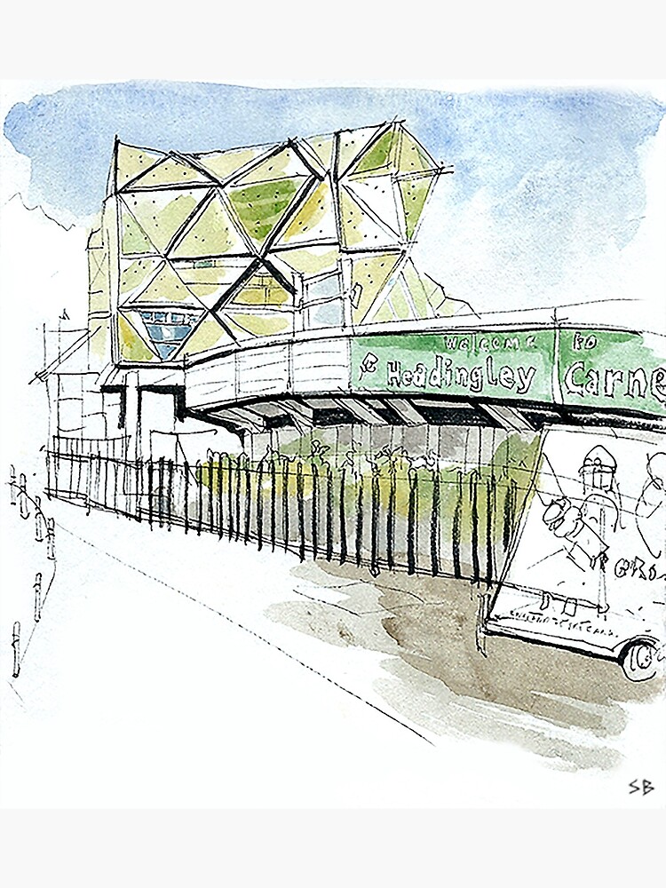 Headingley Carnegie, Leeds by stevebeadleart