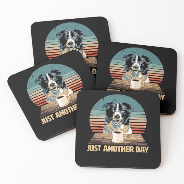 Item preview, Just another Day - Funny & Cute Border Collie designed and sold by BrainlabStudios.