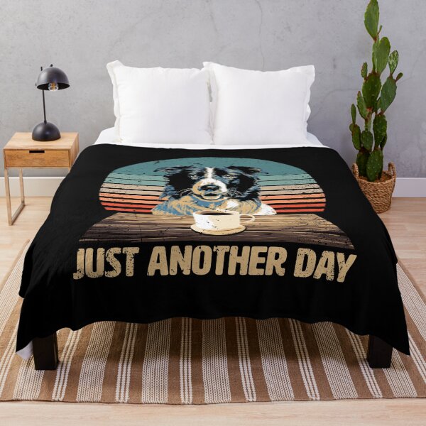 Artikelvorschau, Just another Day - Lustiger & Niedlicher Border Collie entworfen und verkauft von BrainlabStudios.