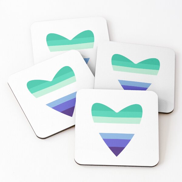 Item preview, MLM Pride Flag Heart designed and sold by Myinsidethoughts.