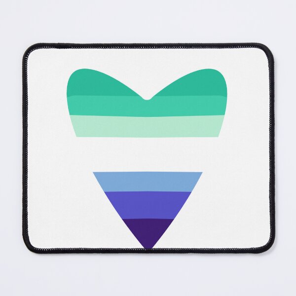 Item preview, MLM Pride Flag Heart designed and sold by Myinsidethoughts.