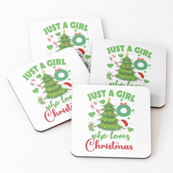 Item preview, Just a girl who loves Christmas designed and sold by FASHIONGALLERIA.