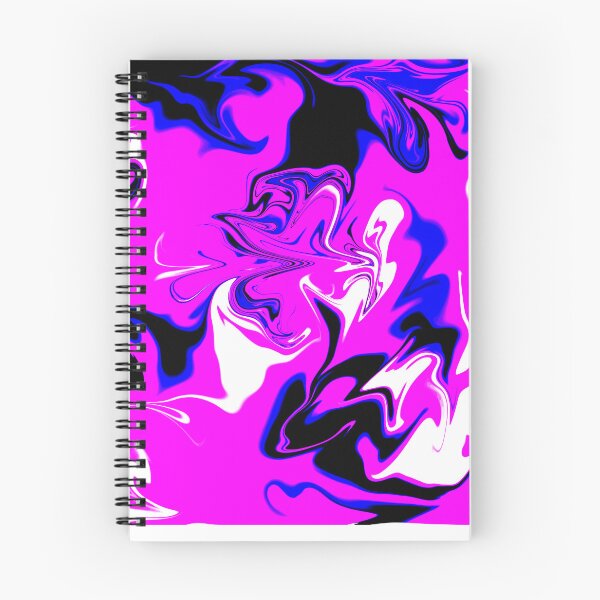 Item preview, Blue, Pink, Black  And White Liquid Art. Liquid Marble. Abstract Design. designed and sold by Jason123za.