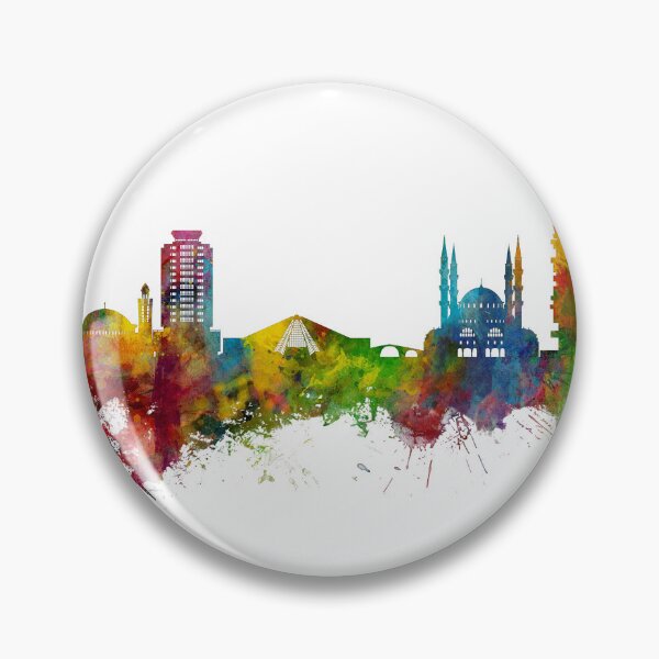 Item preview, Tirana Albania Skyline designed and sold by ArtPrints.