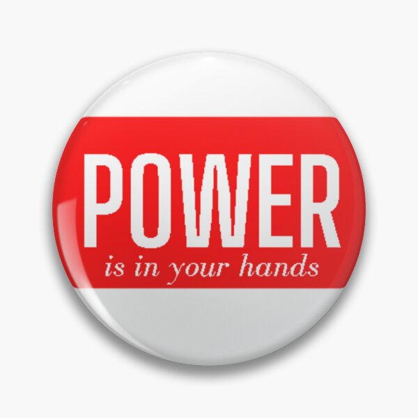 Item preview, Power is in your hands designed and sold by Gabrich1.