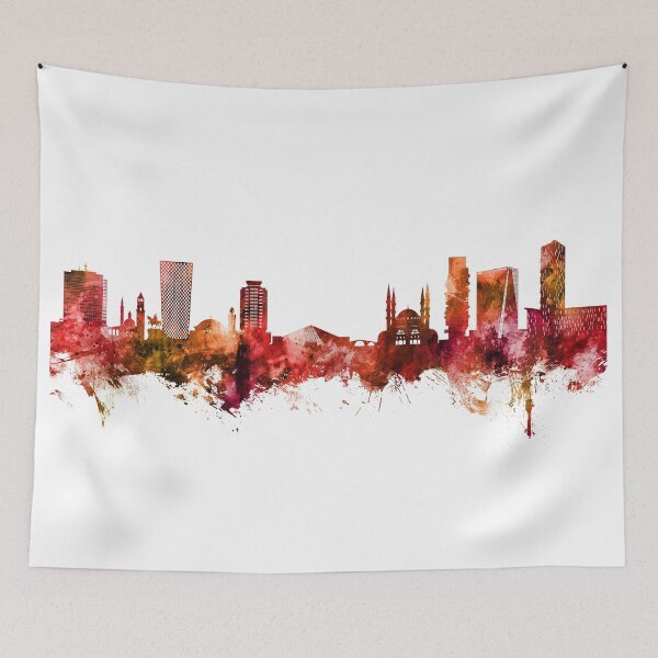 Item preview, Tirana Albania Skyline designed and sold by ArtPrints.