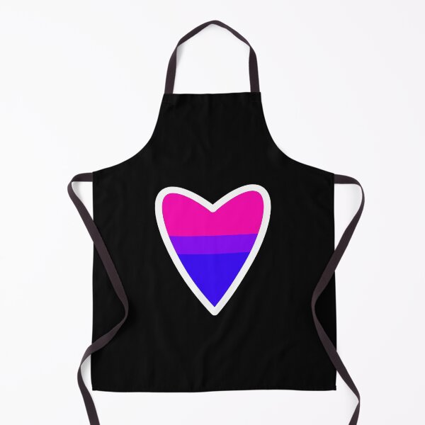 Item preview, Bisexual Pride Flag Heart designed and sold by Myinsidethoughts.