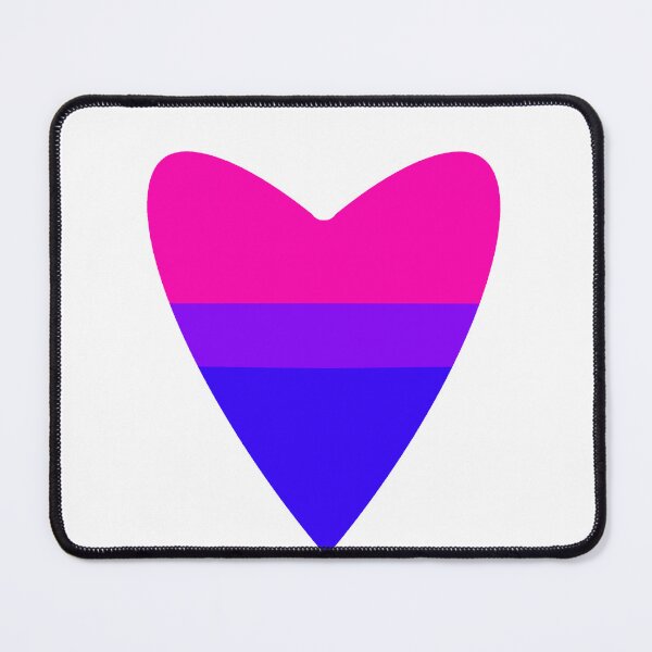 Item preview, Bisexual Pride Flag Heart designed and sold by Myinsidethoughts.