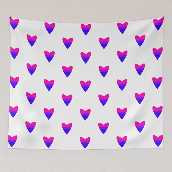 Item preview, Bisexual Pride Flag Heart designed and sold by Myinsidethoughts.