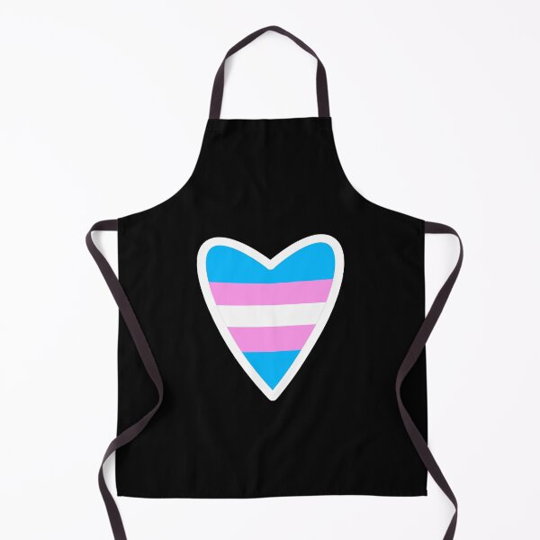 Item preview, Transgender Pride Flag Heart designed and sold by Myinsidethoughts.