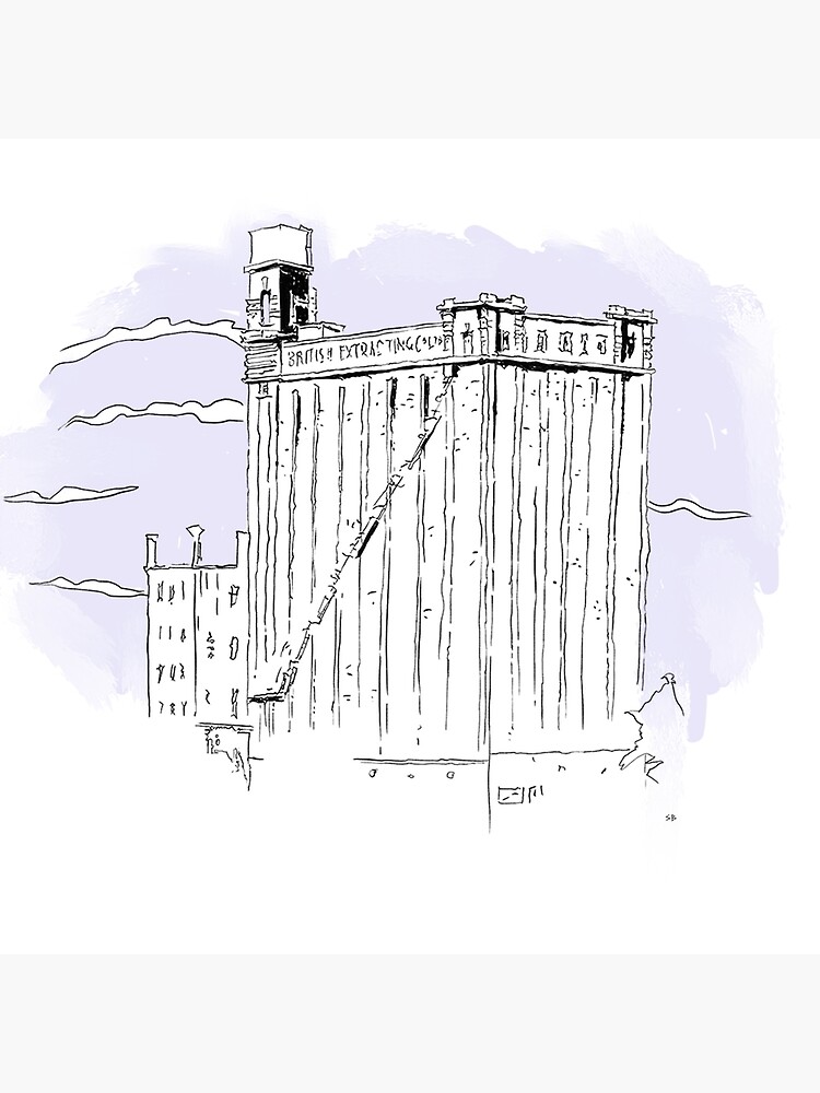 British Extracting Co.Ltd, Hull by stevebeadleart