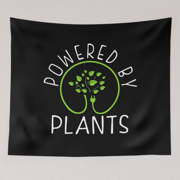 Item preview, Powered by plants. Vegan Philosophy designed and sold by KsuAnn.