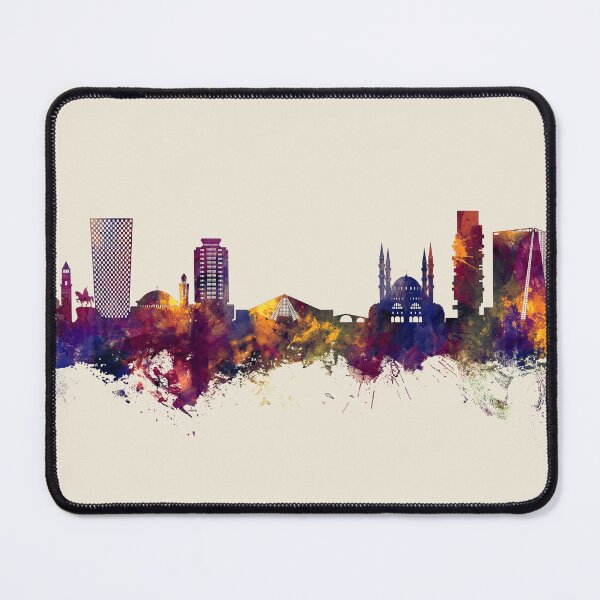 Item preview, Tirana Albania Skyline designed and sold by ArtPrints.