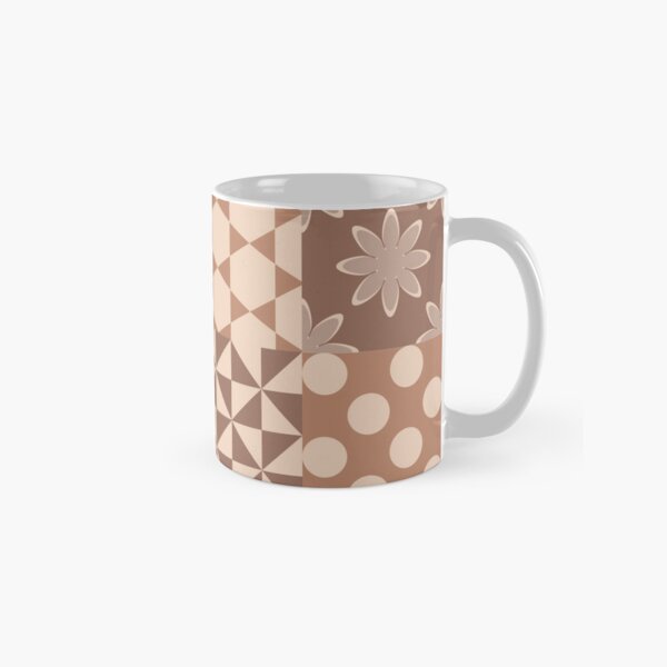 Geometric tierra Taza clásica