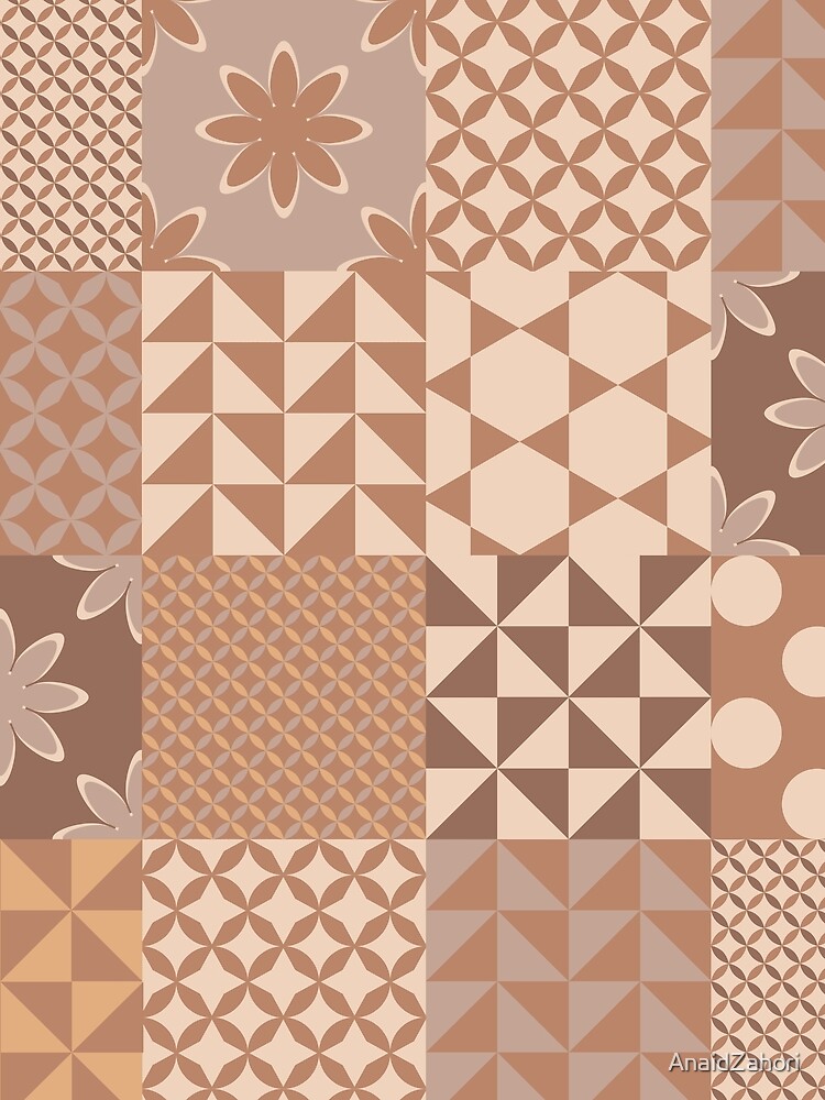 Imagen 5 de 5, Camiseta gráfica con la obra Geometric tierra, diseñada y vendida por AnaidZahori.