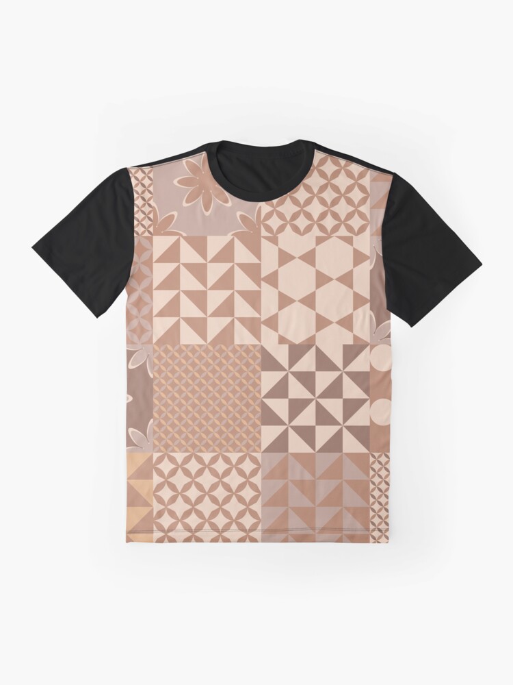 Imagen 4 de 5, Camiseta gráfica con la obra Geometric tierra, diseñada y vendida por AnaidZahori.