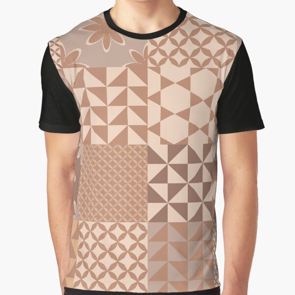 Vista previa del artículo con la obra «Geometric tierra», diseñado y vendido por AnaidZahori.