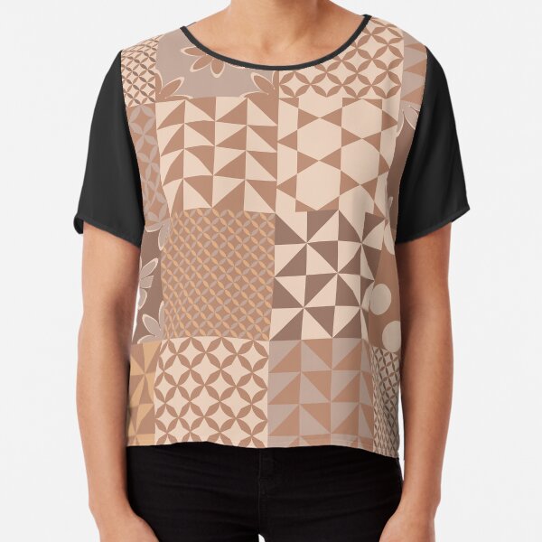 Vista previa del artículo con la obra «Geometric tierra», diseñado y vendido por AnaidZahori.