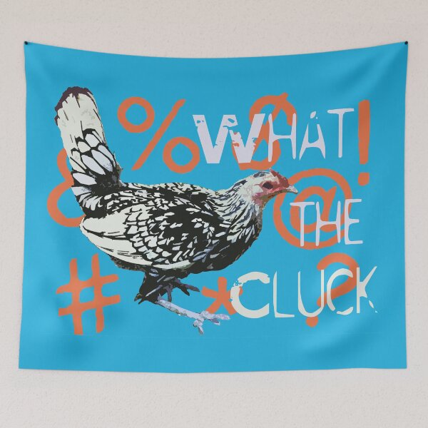 Item preview, What the Cluck?! designed and sold by CanisPicta.