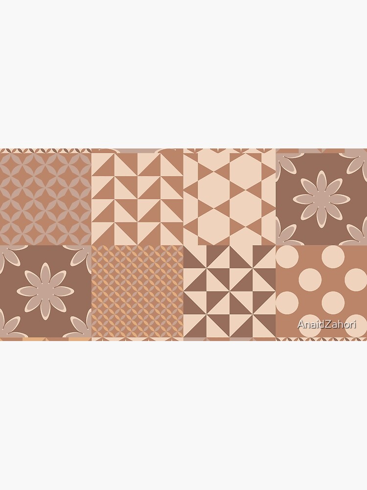 Imagen 5 de 5, Alfombrilla de ratón con la obra Geometric tierra, diseñada y vendida por AnaidZahori.