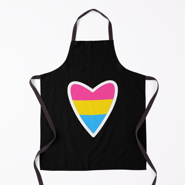 Item preview, Pansexual Pride Flag Heart designed and sold by Myinsidethoughts.