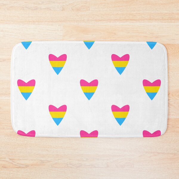 Item preview, Pansexual Pride Flag Heart designed and sold by Myinsidethoughts.