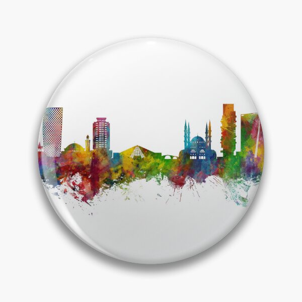 Item preview, Tirana Albania Skyline designed and sold by ArtPrints.