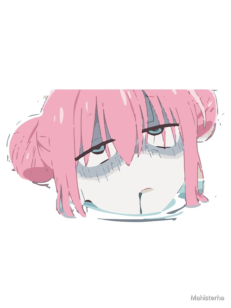 Aperçu 5 sur 5. T-shirt graphique avec l'œuvre bored Hitori Gotou chibi créée et vendue par Mahisterha.