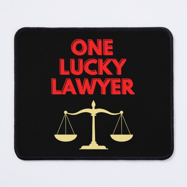 Item preview, One lucky lawyer design designed and sold by DigitalMagShop.