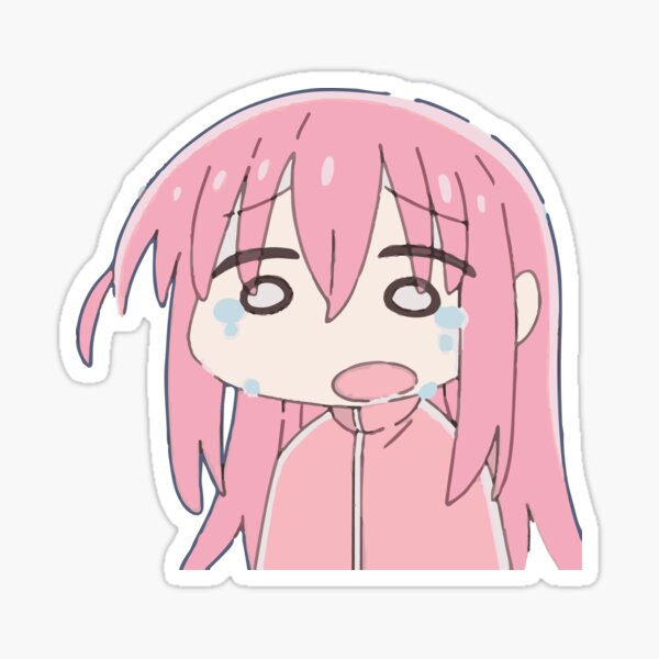 Aperçu de l'œuvre sad bored Hitori Gotou chibi créée et vendue par Mahisterha.