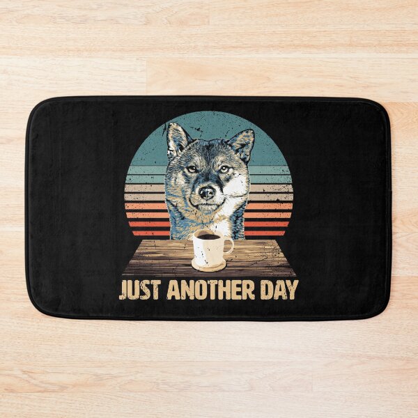 Item preview, Just another Day - Funny & Cute Akita designed and sold by BrainlabStudios.