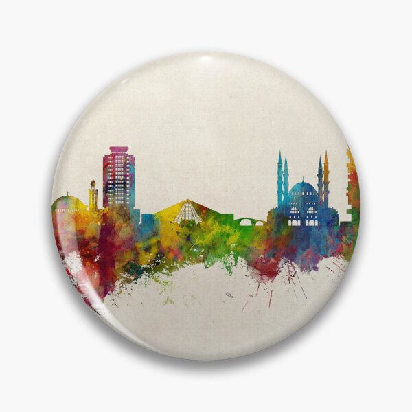 Item preview, Tirana Albania Skyline designed and sold by ArtPrints.