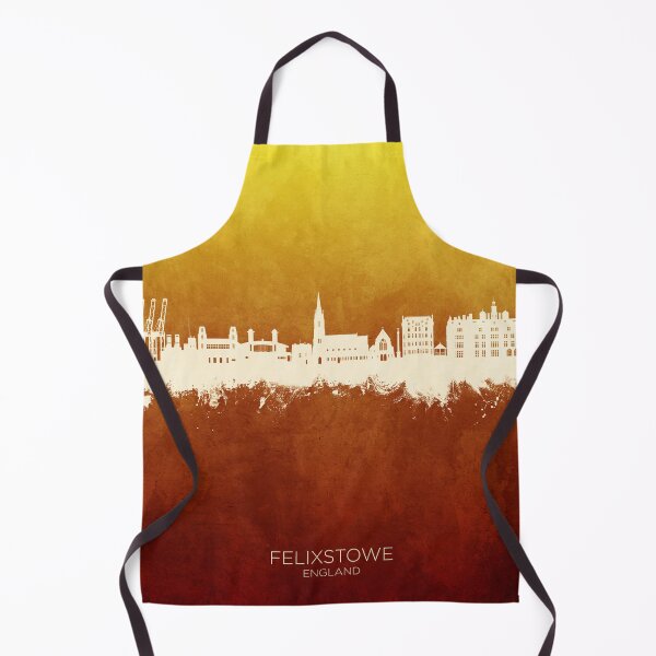 Item preview, Felixstowe England Skyline designed and sold by ArtPrints.