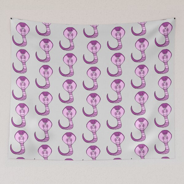 Item preview, Cute pink cobra designed and sold by rainbowcho.