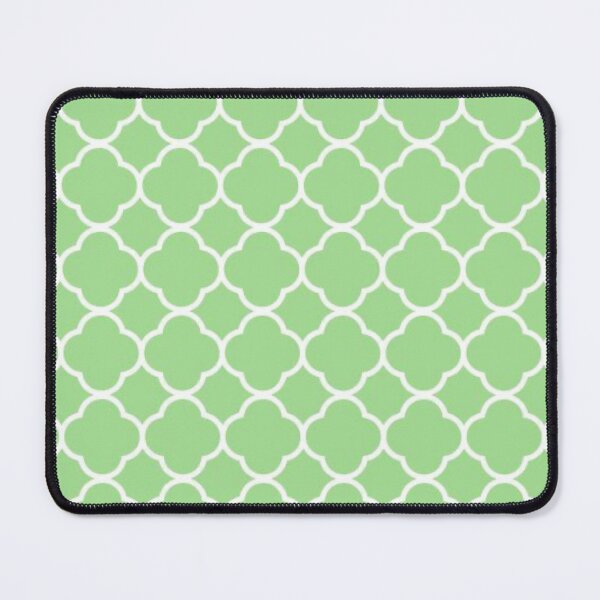 Item preview, Spring Green Quatrefoil Design designed and sold by OculusReparo.