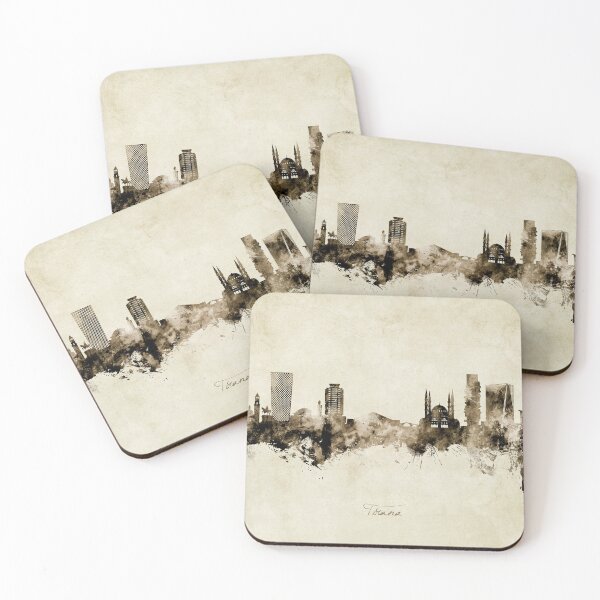 Item preview, Tirana Albania Skyline designed and sold by ArtPrints.