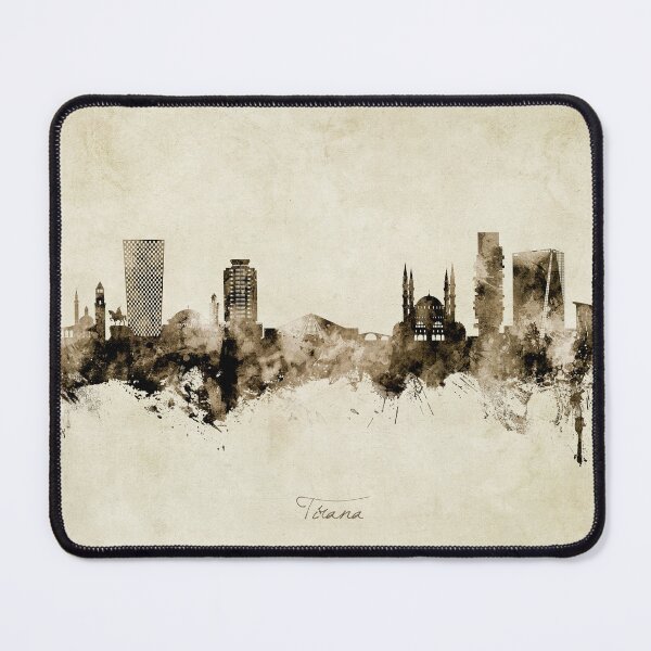 Item preview, Tirana Albania Skyline designed and sold by ArtPrints.