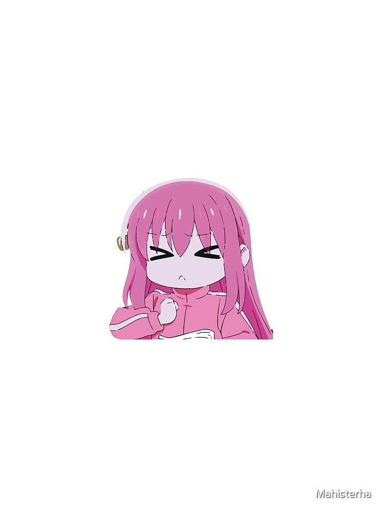 Aperçu 5 sur 5. T-shirt graphique avec l'œuvre Hitori Gotou chibi boochi créée et vendue par Mahisterha.