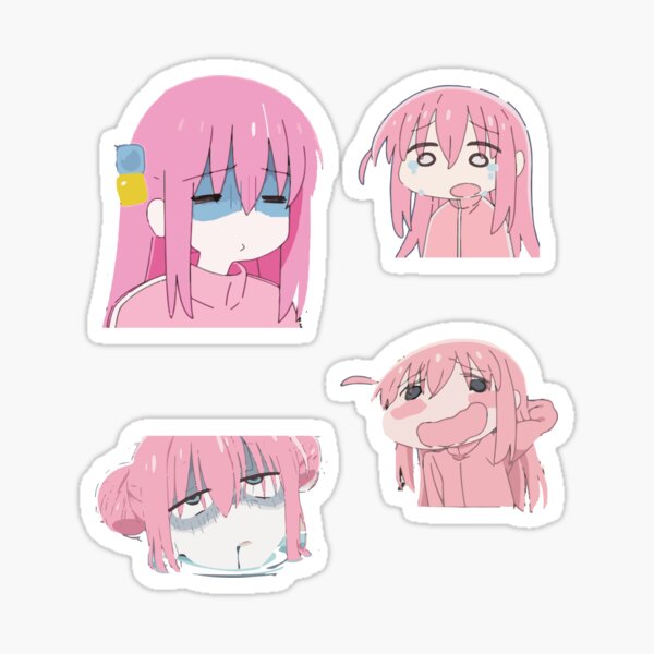 Aperçu de l'œuvre  Hitori Gotou chibi  boochi créée et vendue par Mahisterha.