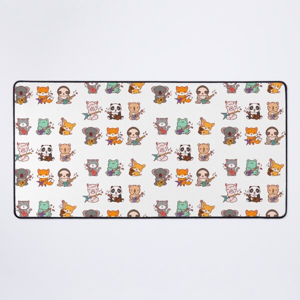 Item preview, Kawaii Panda Cat Sloth Frog Guitar Animal Music Boys Girls Teacher designed and sold by Designer-Girl.