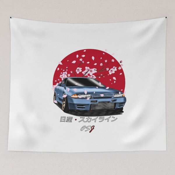 Item preview, Skyline R32 (Blue) SunRise Edition [old_school_jdm_] designed and sold by oldschooljdm.