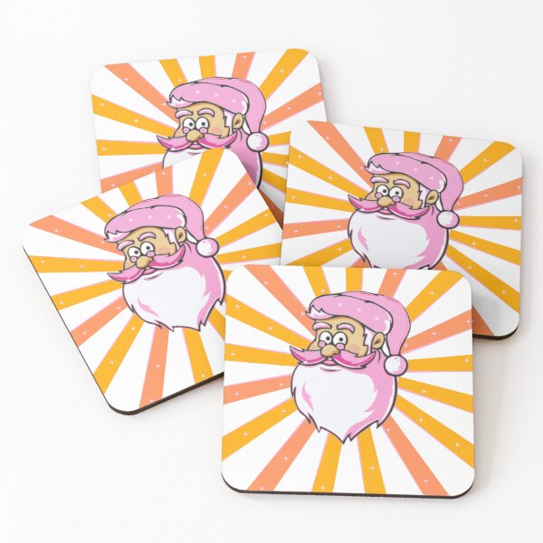 Item preview, Retro vintage pink Santa Claus sunshine  designed and sold by DreamKaracters.