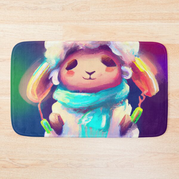 Item preview, Cute Sheep Drawing designed and sold by WeHeartAnimals.